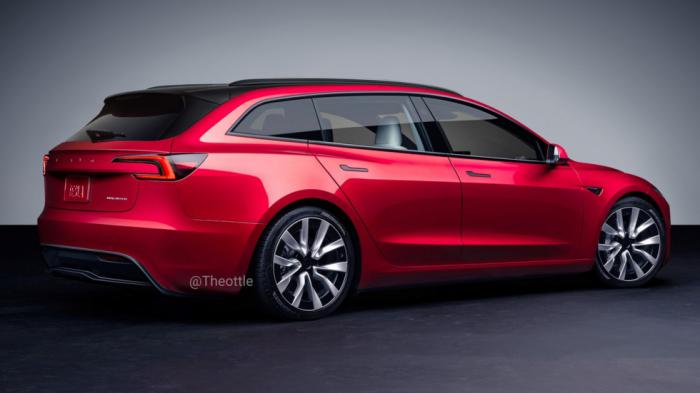 Έτσι θα έμοιαζε μια wagon έκδοση του νέου Tesla Model 3